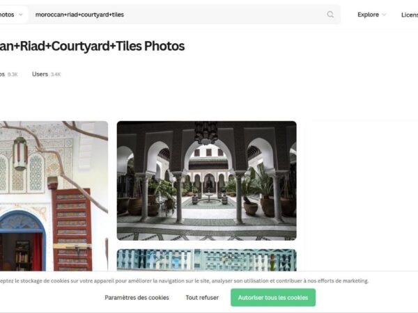 Riad maroc architecture luxe zellige