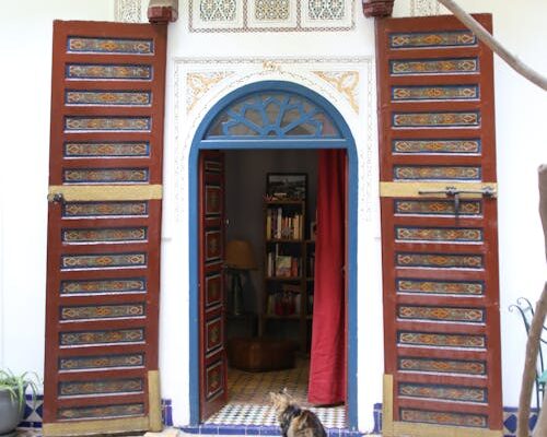 Riad marocain courtyard luxe